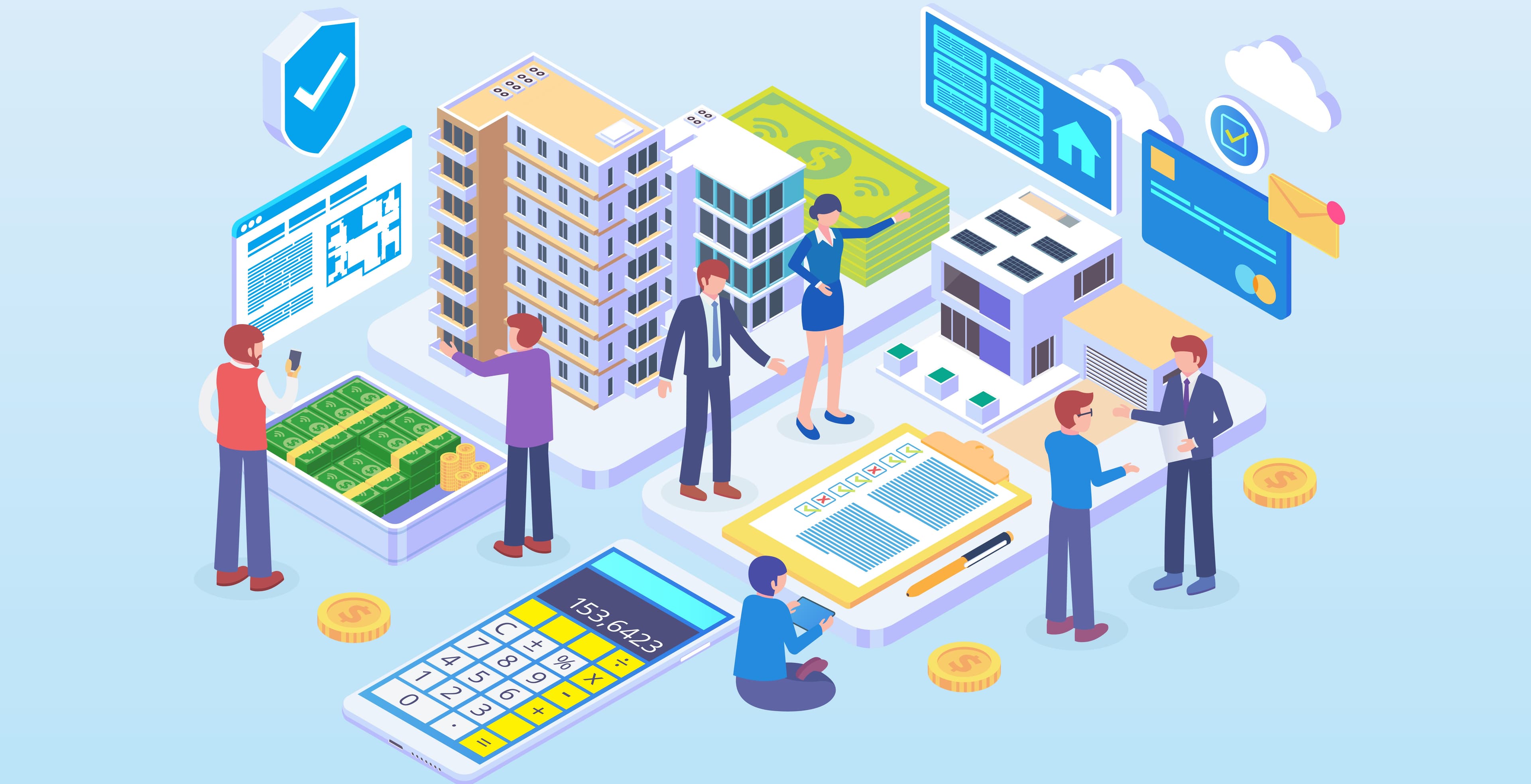 Property Insurance Illustration